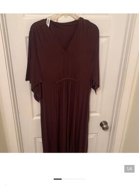 Soma Chocolate Brown Maxi Dress